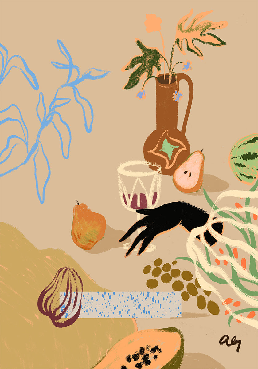 Gib mir das Birnen-Poster