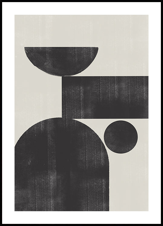 Geometrisches Harmonie-Poster