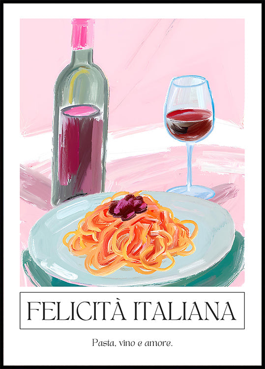 Felicitá Italiana Poster