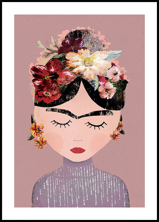 Blumen-Serenity-Poster