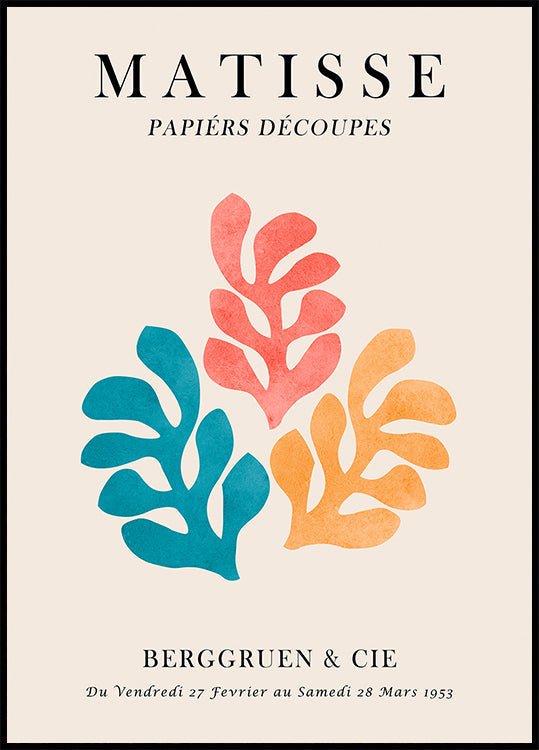 Matisse Blumen 3 Poster