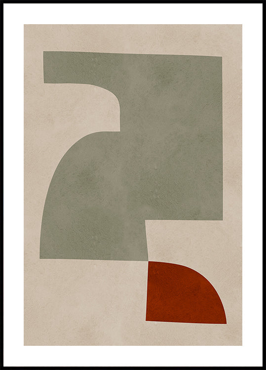 Ausdrucksstarke konzeptionelle Formen 3 Poster