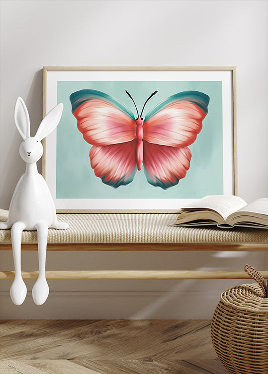 Pastel Butterfly Plakat