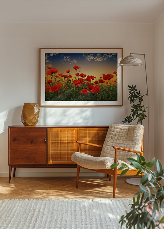 Mohnblumen-Poster