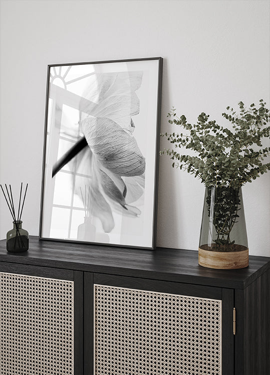 Blühendes Blumenplakat