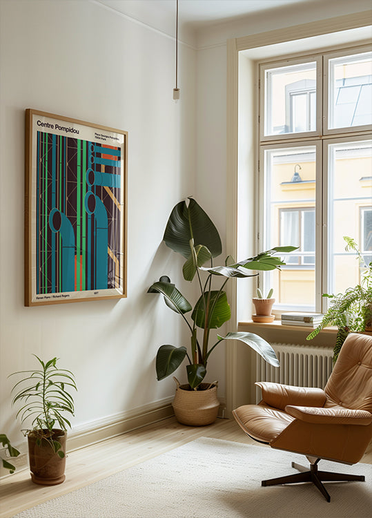 Pompidou-Plakat
