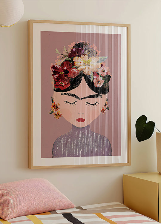 Blumen-Serenity-Poster