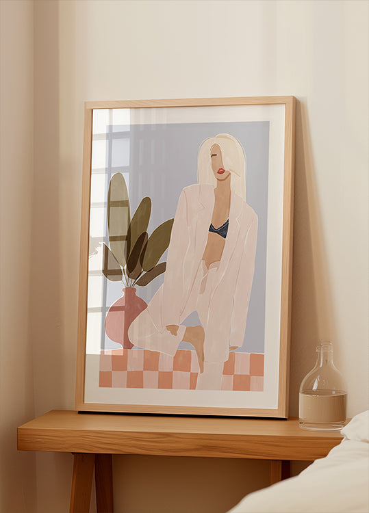 Zu faul zum Yoga-Poster