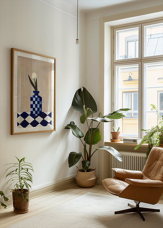 Schauen Sie sich das Vasen-Poster an