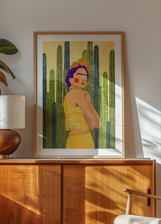 Frida und Kakteen