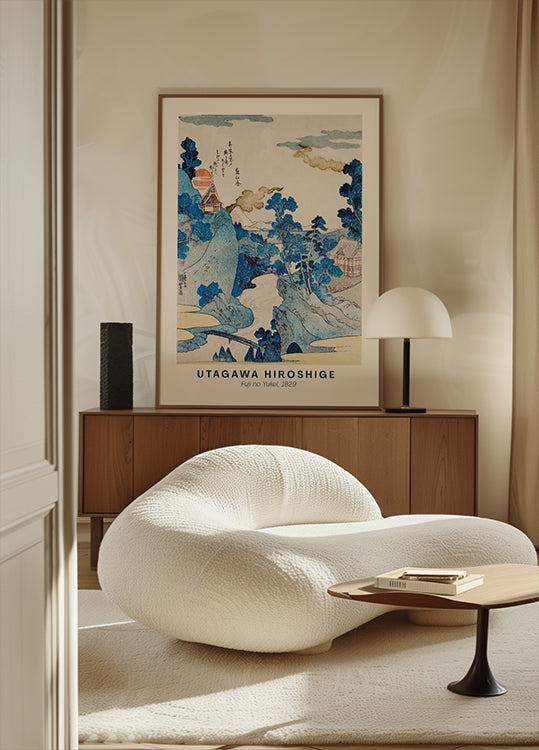 Fuji no Yukei Hiroshige Plakat - Posterbox.dk