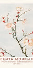 Megata Morikaga, Plum Branches with Blossoms Plakat - Posterbox.dk