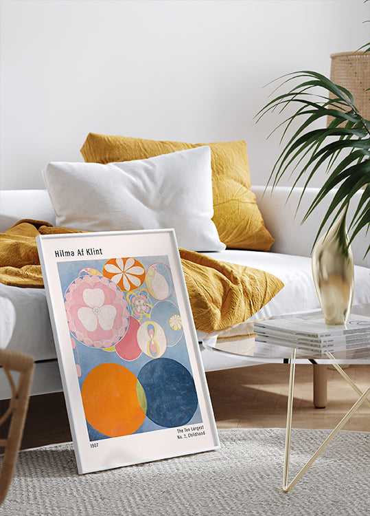 The Ten Largest, No. 2, Childhood by Hilma af Klint Plakat - Posterbox.dk