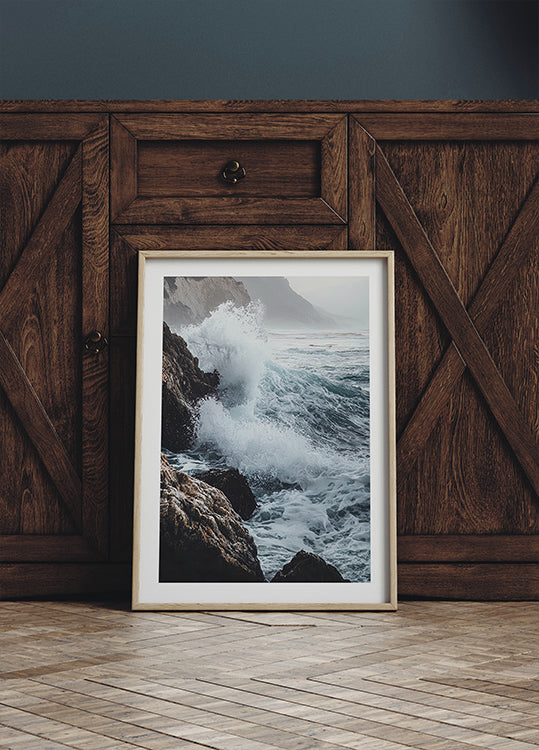 Waves of the Pacific Ocean Plakat - Posterbox.dk