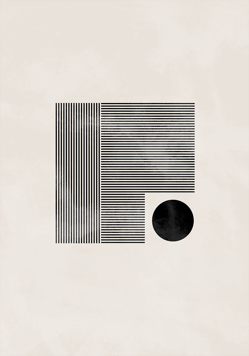 Minimalistisches Quadrat