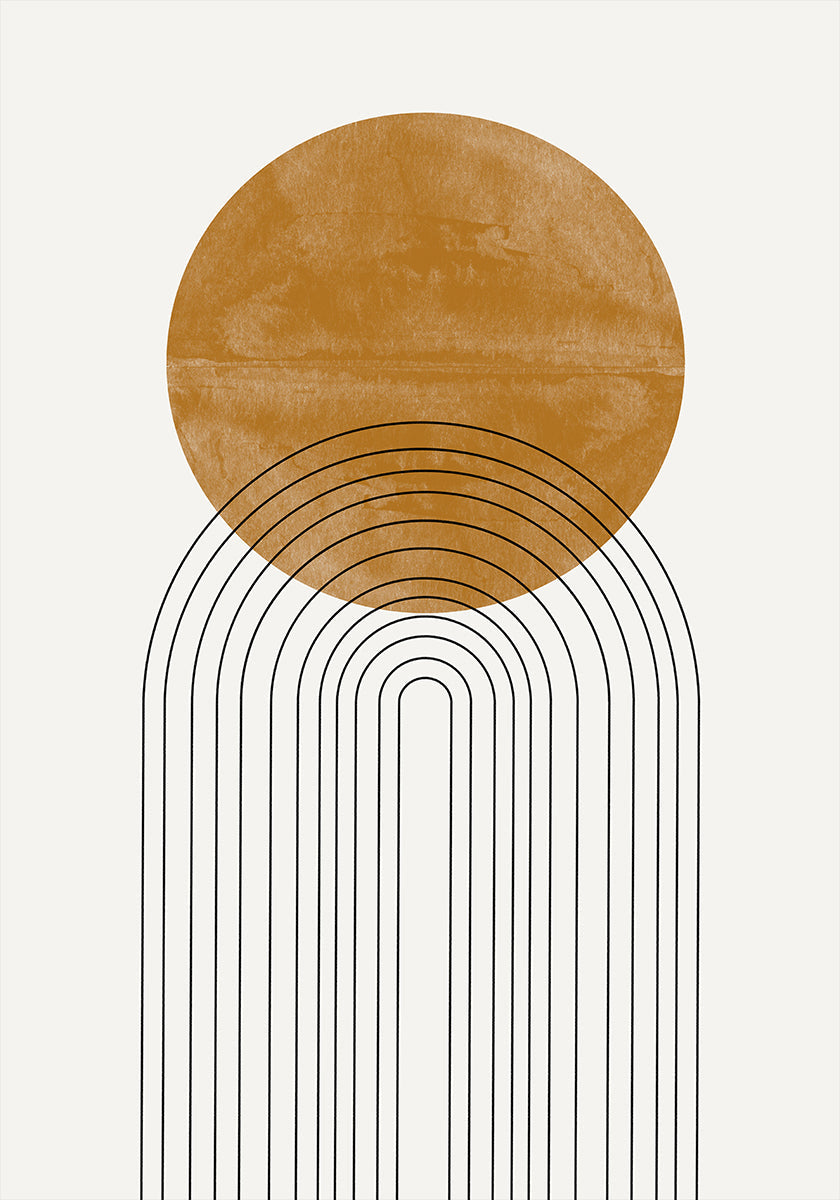 Golden Arch Echoes Poster