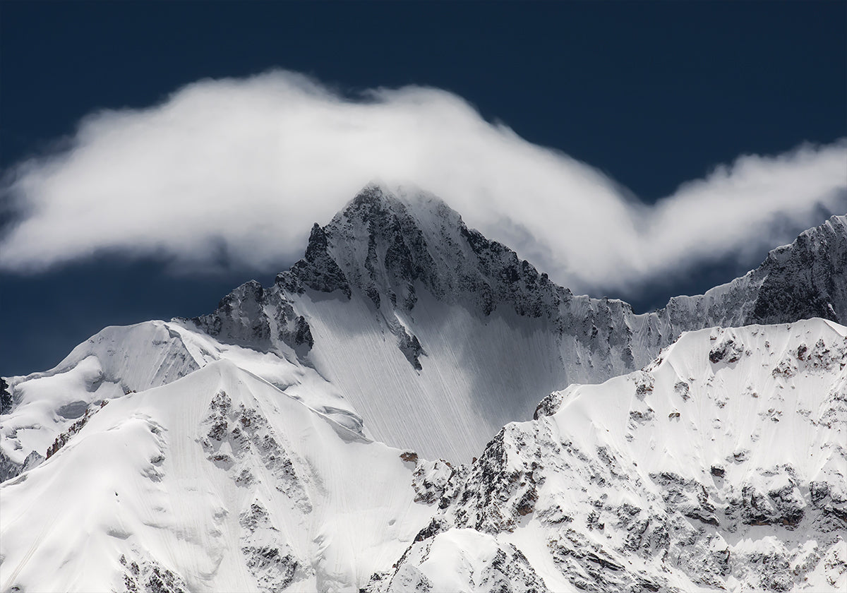 Gekröntes Gipfelplakat