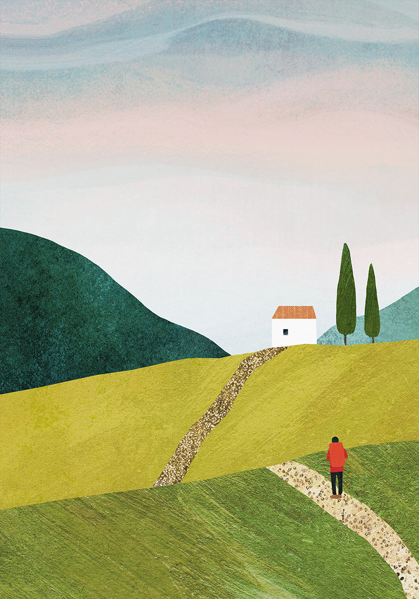 Poster „Walking Home“.