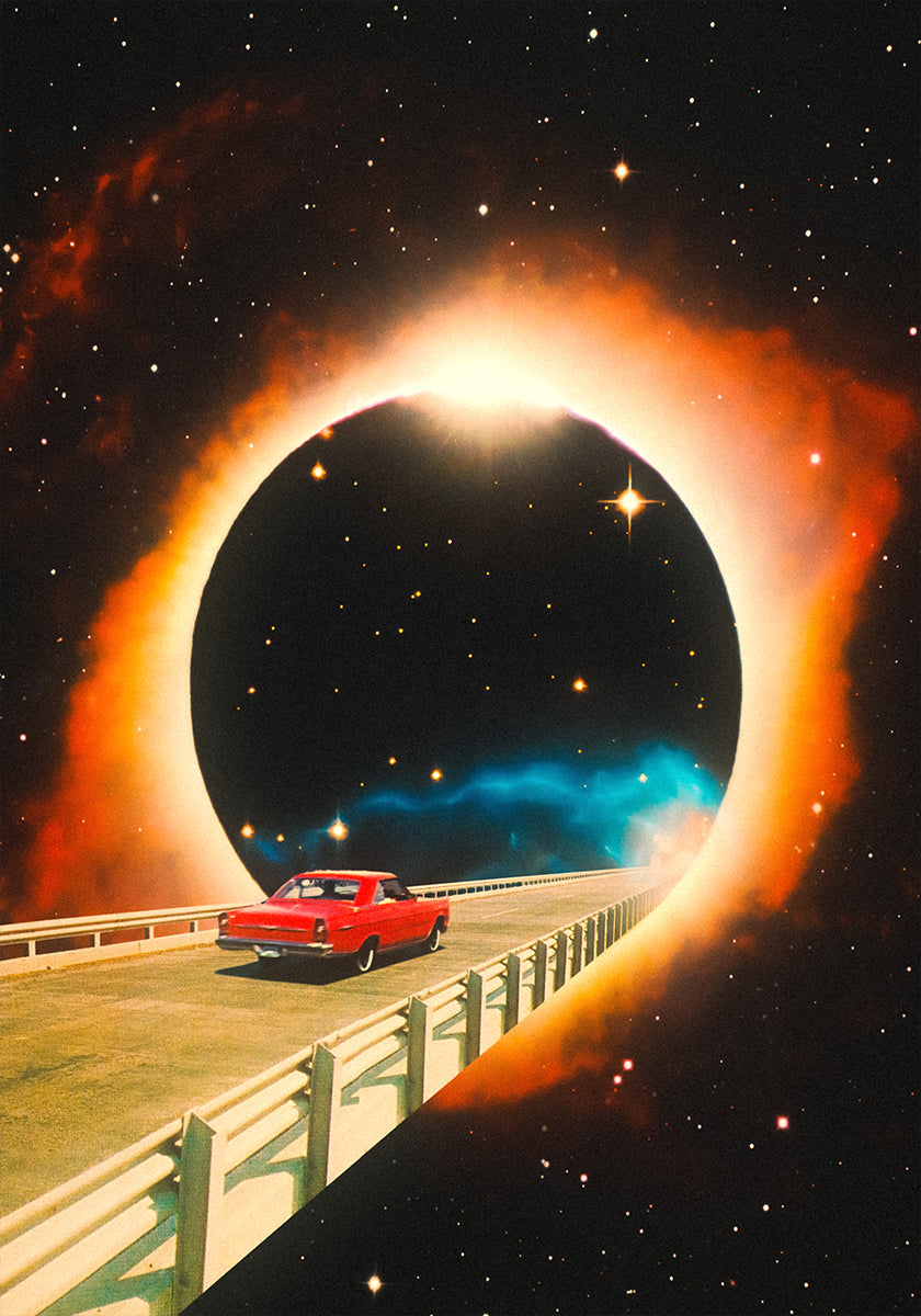 Eine Weltraumreise beginnt