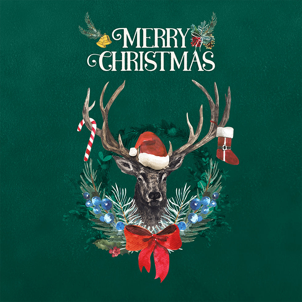 Holiday Stag Cheer Plakat - Posterbox