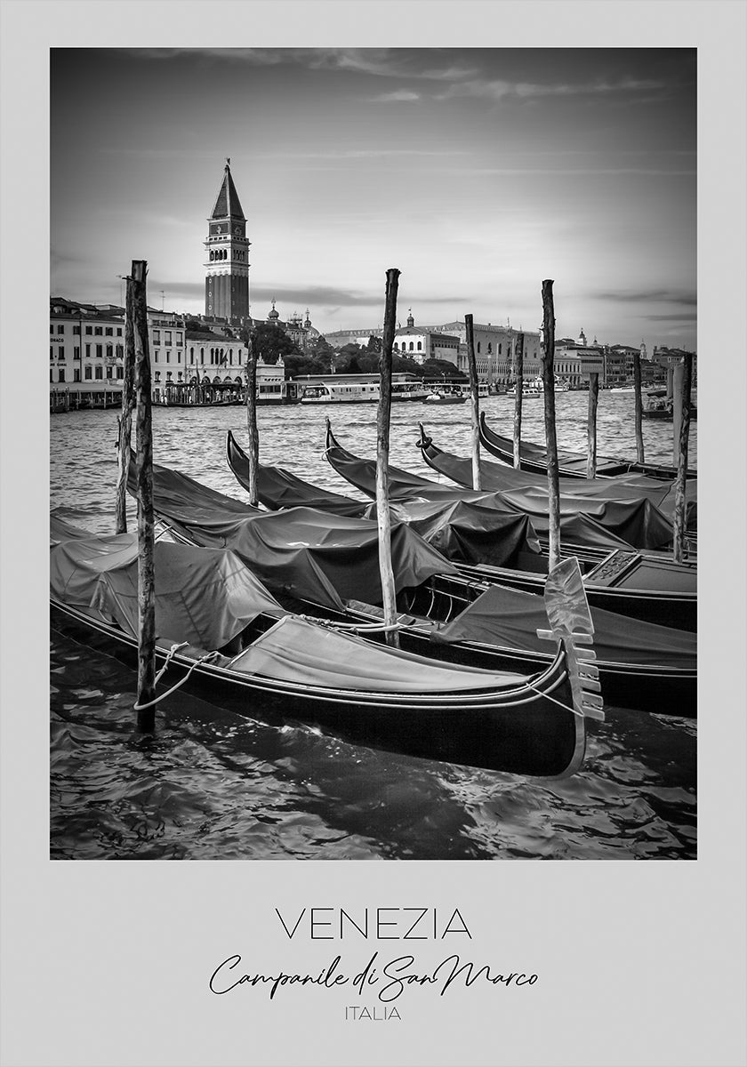 In focus: VENICE Grand Canal and St Mark's Campanile (NEW) - Posterbox