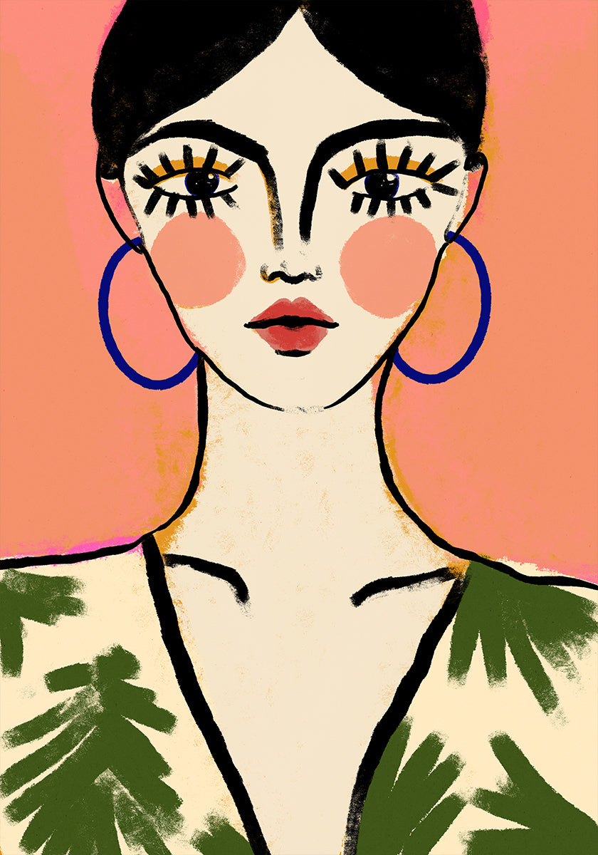 Poster mit mutiger Eleganz