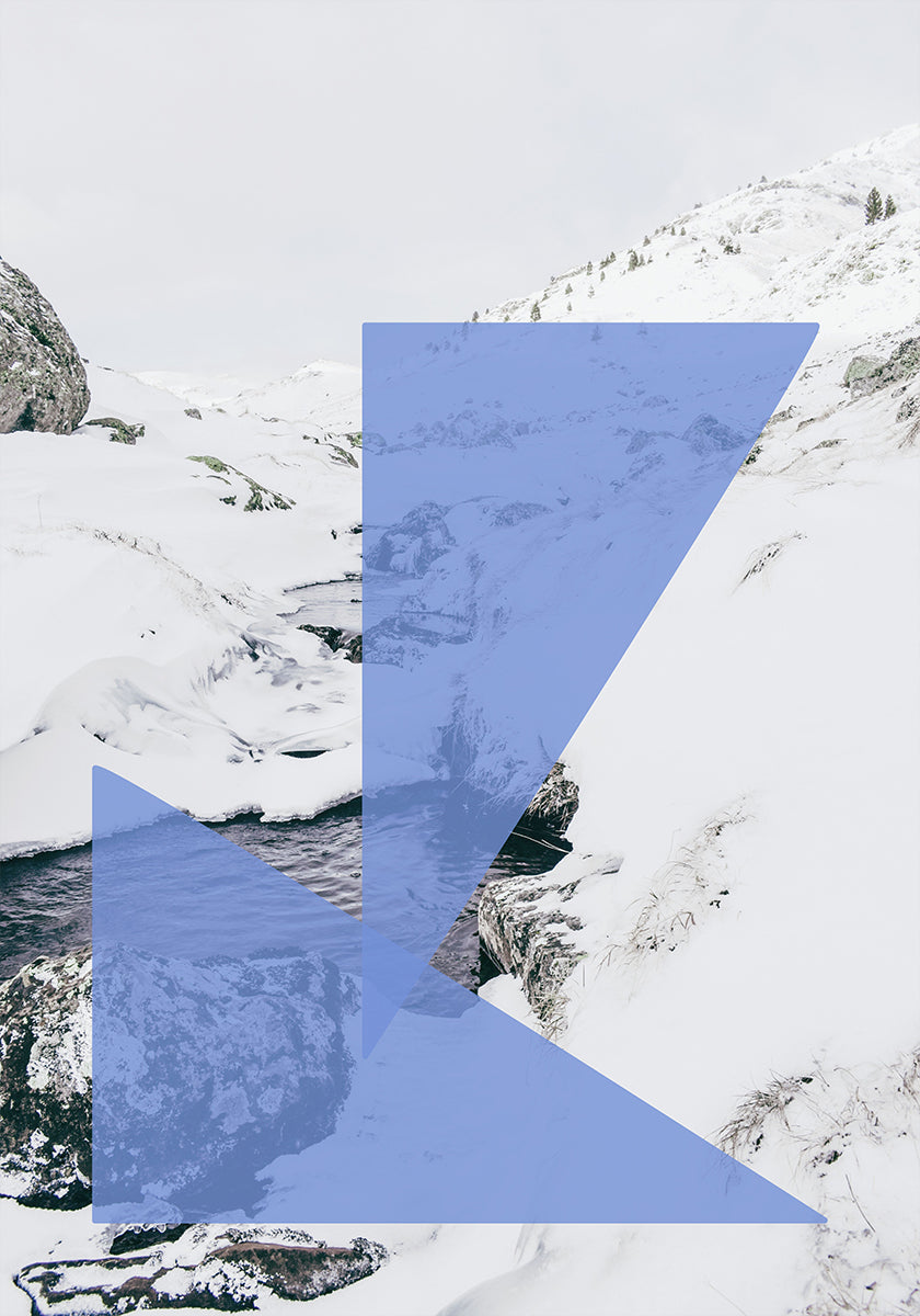 Geometrisches Serenity-Poster