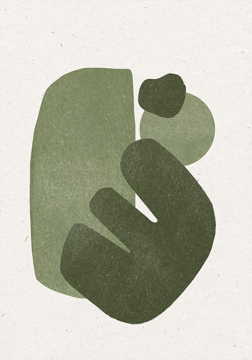 Abstraktes Harmonie-Poster