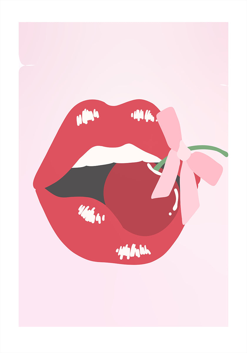Lippen-Poster