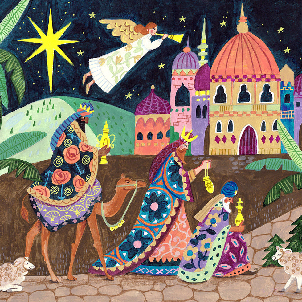 Three Wise Men in the night Plakater