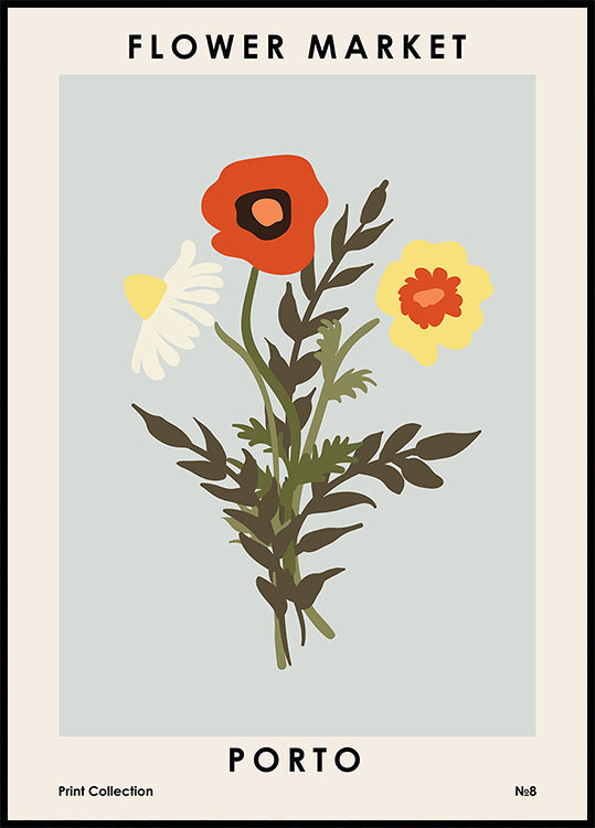 Flower Market Porto (NEW) - Posterbox