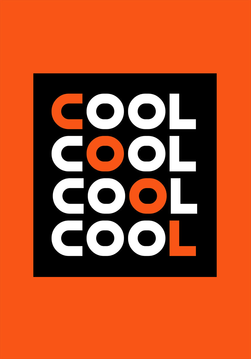 Viermal cooles Poster