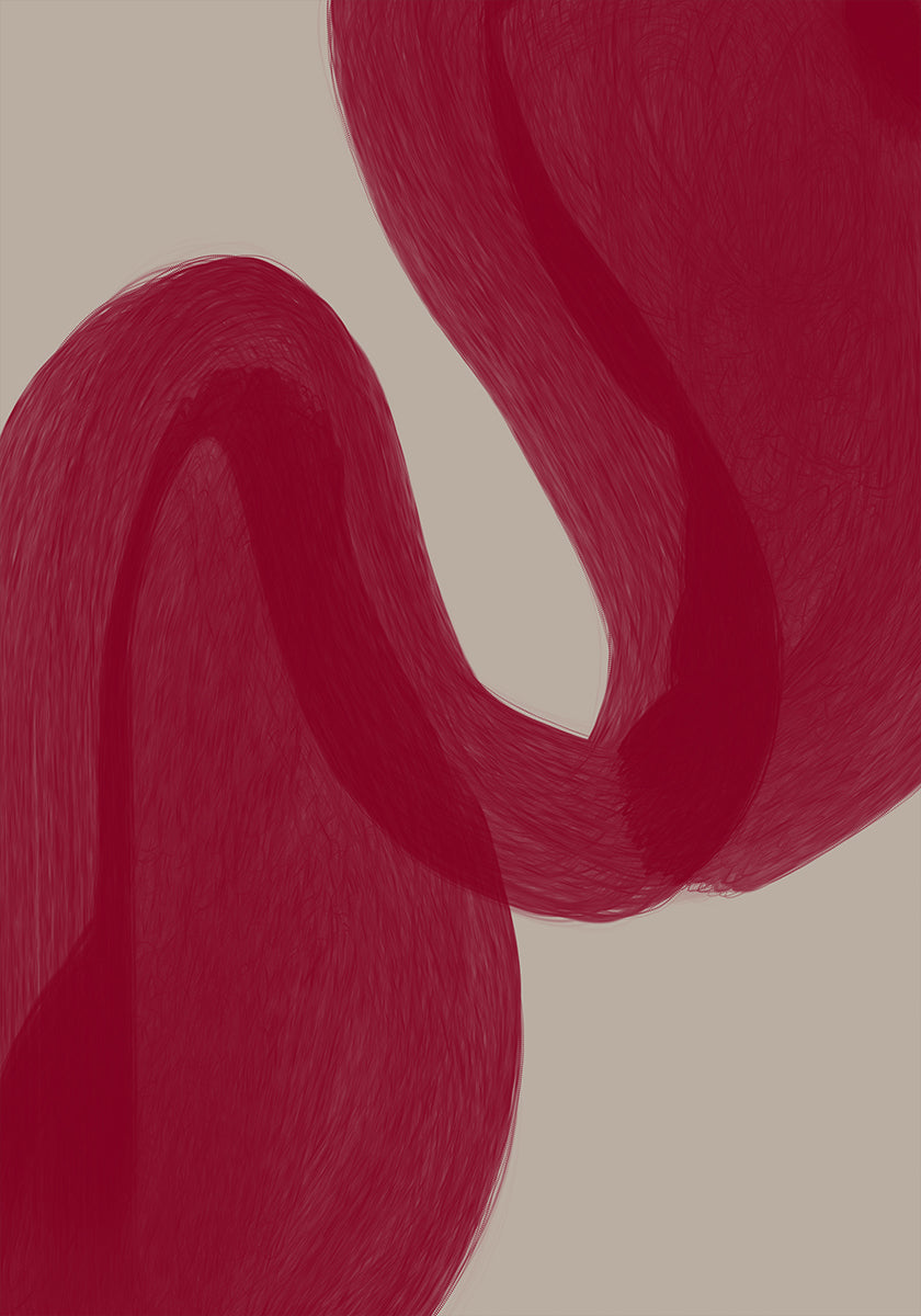 Farbpalette Burgund 2 Kopierplakat