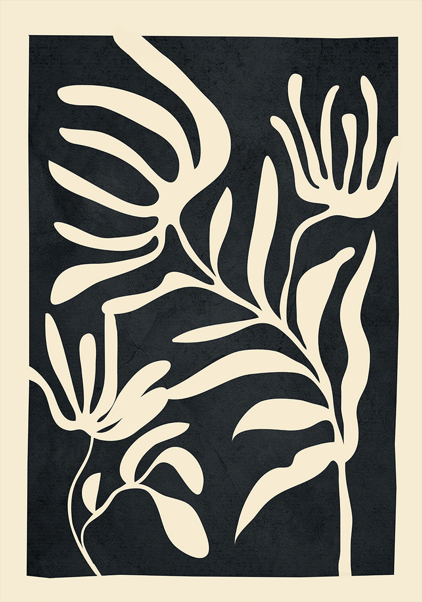 Minimal Abstract Art Plant (NEW) - Posterbox