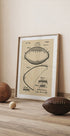 Football Patent 1938 (NEW) - Posterbox