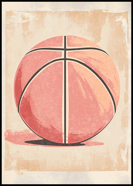 Basketball Ball (NEW) - Posterbox