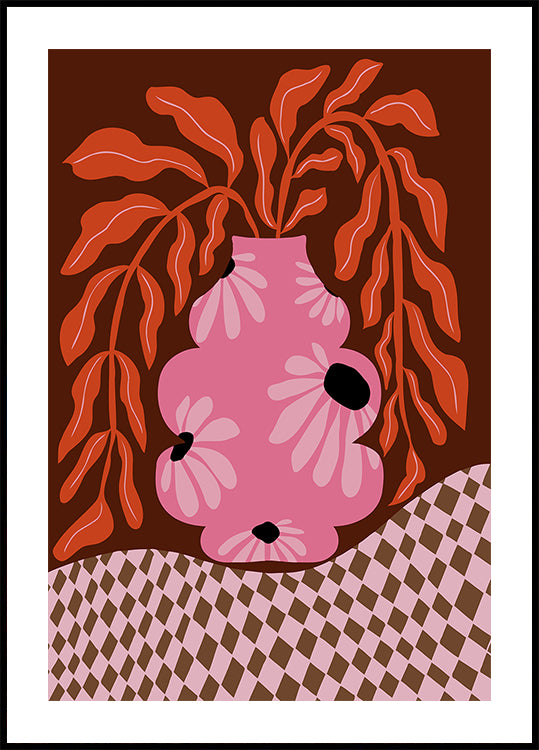 Happy Fern Fall Plakat - Posterbox