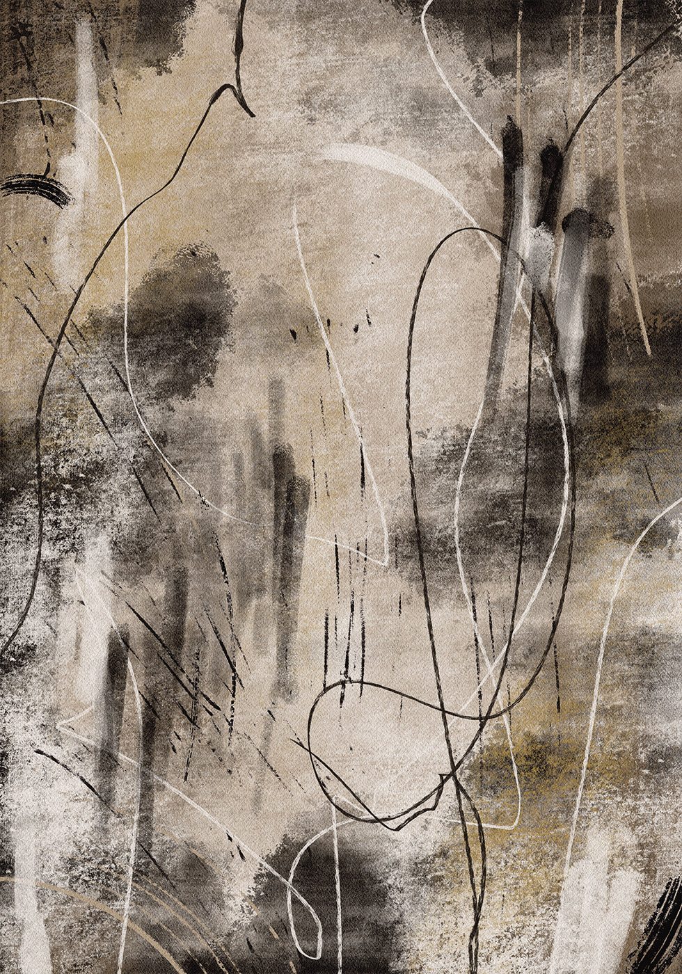 Abstract Lines and Shapes Art Plakat - Posterbox.dk