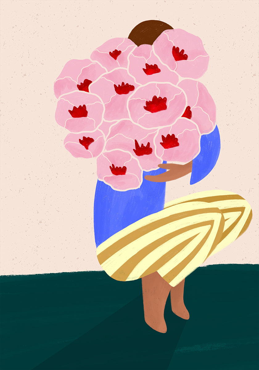 Blumenstrauß-Poster