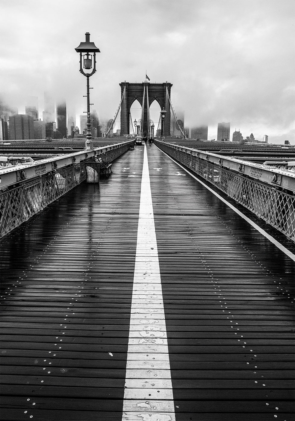Brooklyn Bridge Walk Plakat - Posterbox.dk