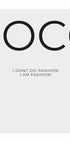Coco's Fashion Statement Plakat - Posterbox.dk