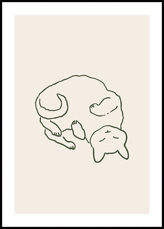 Gemütliche Kuschelkatze (NEU)