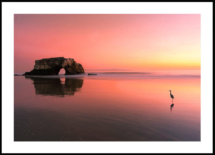 Sonnenuntergang an der Natural Bridge-2