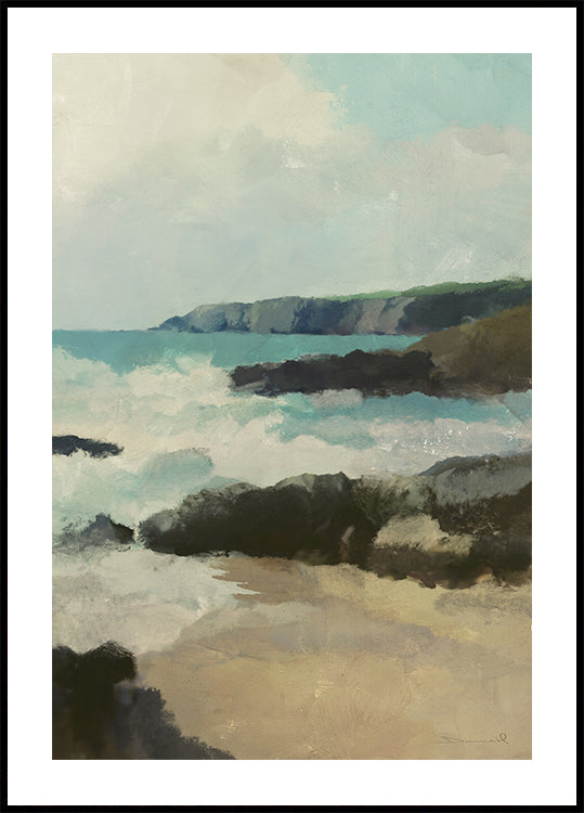 Felsiger Strand