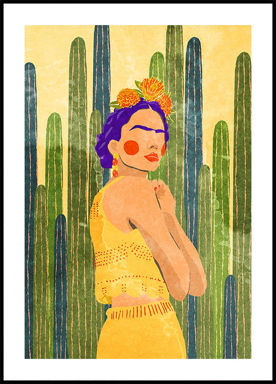 Frida und Kakteen