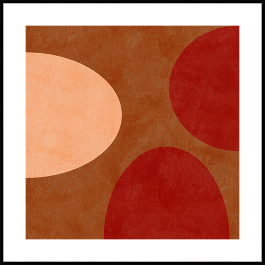 Autumn Mid Century Earthy 24 Poster