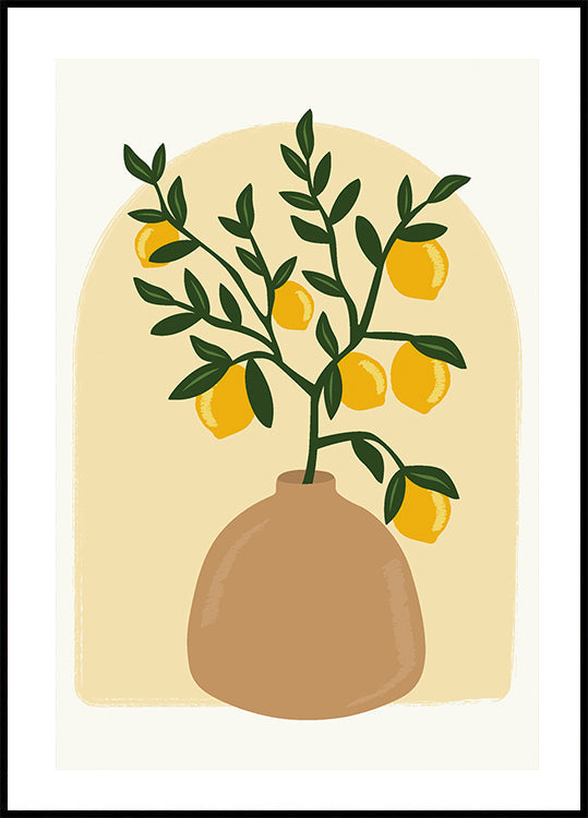 LEMONS No. 2 Plakat - Posterbox.dk