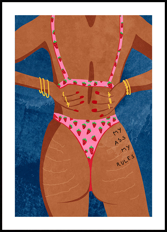 Mein Arsch, meine Regeln Poster