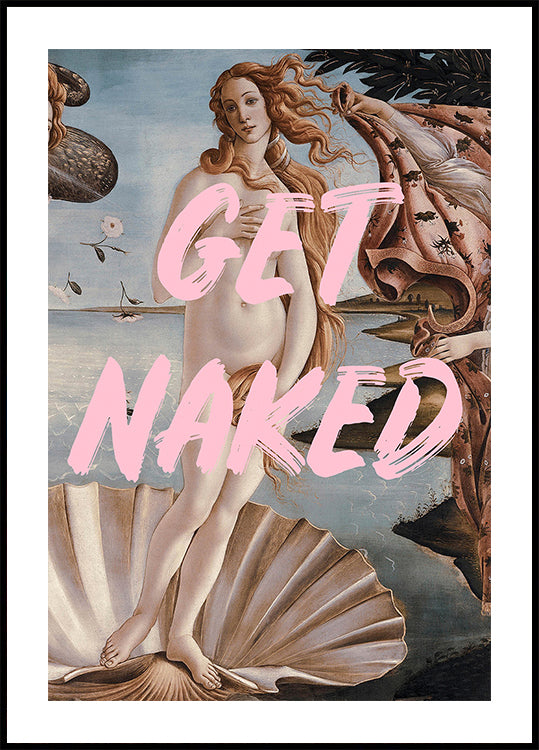 Venus wird nackt Poster