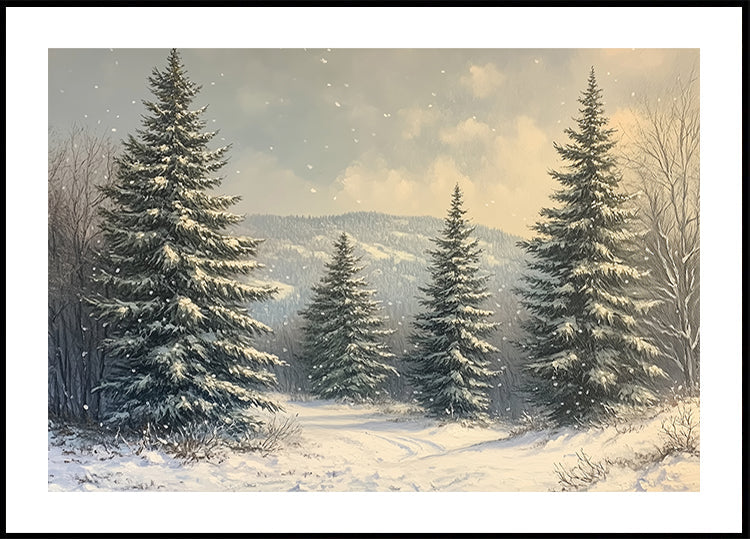 Frosted Horizons Plakat